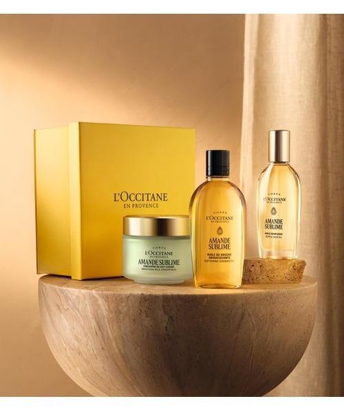 L'OCCITANE(ロクシタン)の「アマンドスブリーム シャワーオイル 250mL ボディソープ(石鹸/ボディソープ・レディース・その他・FREE)」の3枚目の写真