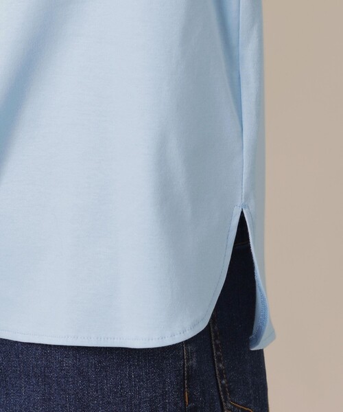 MACKINTOSH LONDON(マッキントッシュ ロンドン)の「コットンスムースロゴTシャツ(Tシャツ/カットソー・レディース・ブルー系その他2/オフホワイト/ベージュ・38/40)」の11枚目の写真