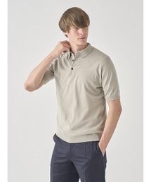 JOHN SMEDLEY（ジョンスメドレー）の「半袖コットンニットポロシャツ（ポロシャツ）」