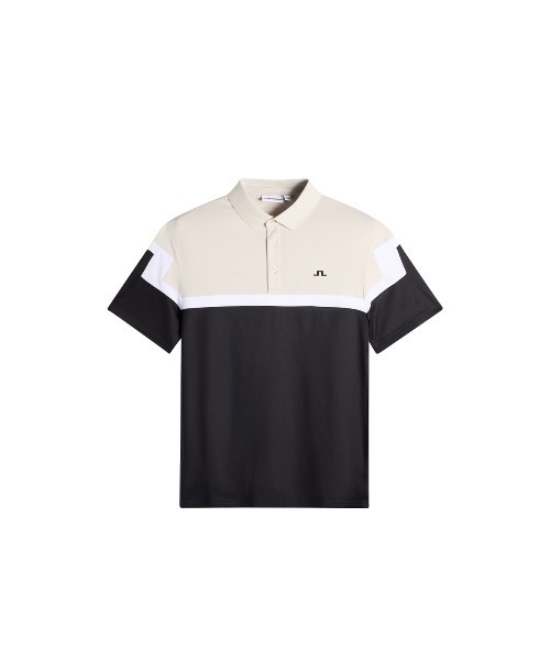 J.LINDEBERG（ジェイリンドバーグ）の「【J.LINDEBERG/GOLF】 半袖ポロシャツ パネル柄 Emil Polo（ポロシャツ・メンズ・ブラウン/ブラック/ブルー/ホワイト・46/44/48）」の12枚目の写真