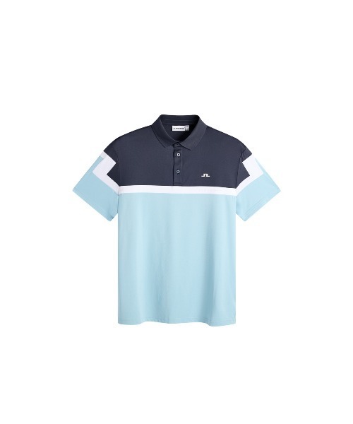 J.LINDEBERG（ジェイリンドバーグ）の「【J.LINDEBERG/GOLF】 半袖ポロシャツ パネル柄 Emil Polo（ポロシャツ・メンズ・ブラウン/ブラック/ブルー/ホワイト・46/44/48）」の19枚目の写真