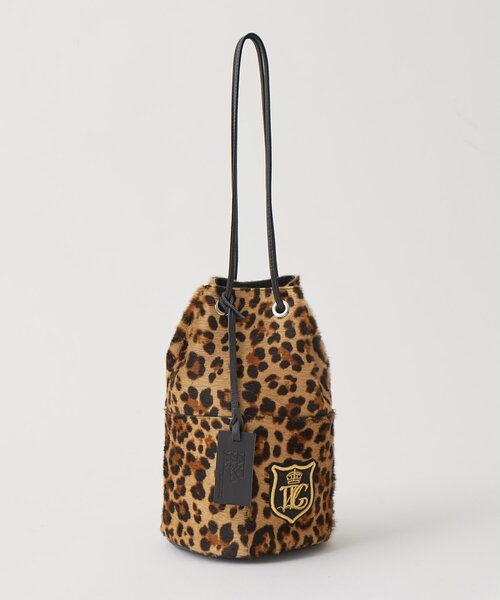 marco masi(マルコマージ)の「【MARCO MASI】ヘアレザーワッペン巾着(ショルダーバッグ・レディース・ホワイト/キャメル・FREE)」の17枚目の写真