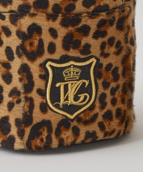 marco masi(マルコマージ)の「【MARCO MASI】ヘアレザーワッペン巾着(ショルダーバッグ・レディース・ホワイト/キャメル・FREE)」の22枚目の写真