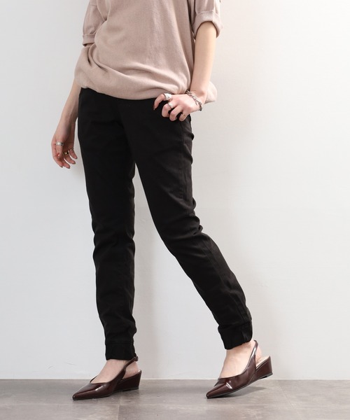FUNALIVE(ファンアライブ)の「ツイル ジョガーパンツ(その他パンツ・レディース・ベージュ/カーキ/ブラック・3L/LL/L/M)」の13枚目の写真