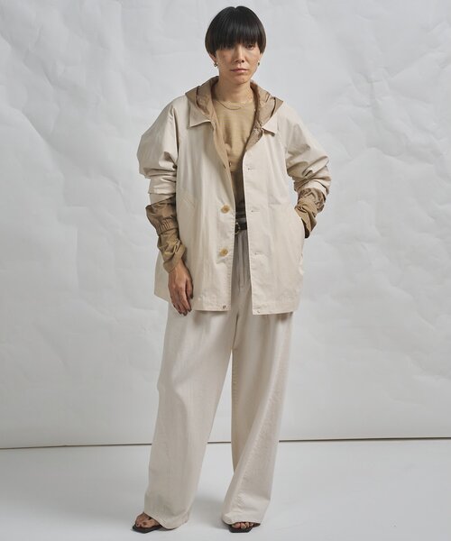 Whim Gazette（ウィムガゼット）の「【GEMINI】バックシャンボーダーカットソー（Tシャツ/カットソー・レディース・ベージュ/ブラウン・FREE）」の12枚目の写真