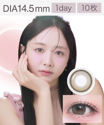meilly（メイリー）の「meilly meltin 1day メルティンチョコ（10枚入り）（コンタクトレンズ・カラコン）」
