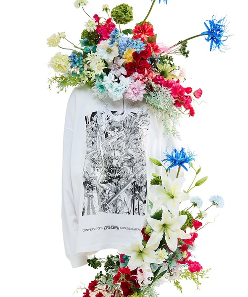 CONVERSE TOKYO(コンバーストウキョウ)の「【CLAMP】『魔法騎士レイアース』GRAPHIC LONGSLEEVE TEE(Tシャツ/カットソー・レディース・ホワイト・FREE)」の2枚目の写真