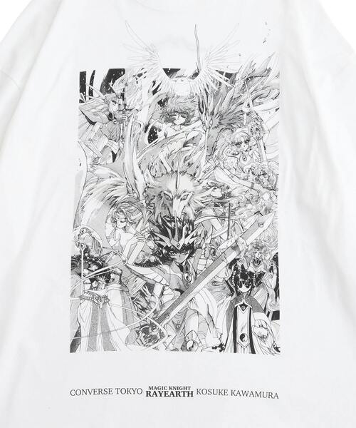 CONVERSE TOKYO(コンバーストウキョウ)の「【CLAMP】『魔法騎士レイアース』GRAPHIC LONGSLEEVE TEE(Tシャツ/カットソー・レディース・ホワイト・FREE)」の3枚目の写真