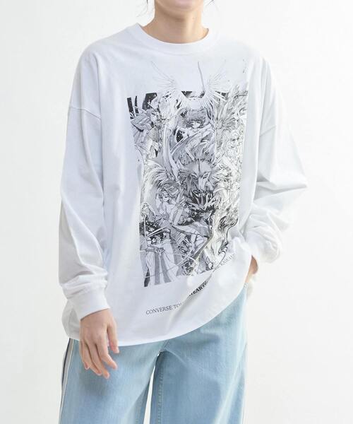 CONVERSE TOKYO(コンバーストウキョウ)の「【CLAMP】『魔法騎士レイアース』GRAPHIC LONGSLEEVE TEE(Tシャツ/カットソー・レディース・ホワイト・FREE)」の6枚目の写真
