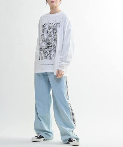 CONVERSE TOKYO(コンバーストウキョウ)の「【CLAMP】『魔法騎士レイアース』GRAPHIC LONGSLEEVE TEE(Tシャツ/カットソー・レディース・ホワイト・FREE)」の8枚目の写真
