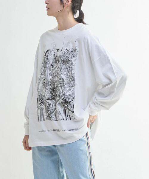 CONVERSE TOKYO(コンバーストウキョウ)の「【CLAMP】『魔法騎士レイアース』GRAPHIC LONGSLEEVE TEE(Tシャツ/カットソー・レディース・ホワイト・FREE)」の9枚目の写真