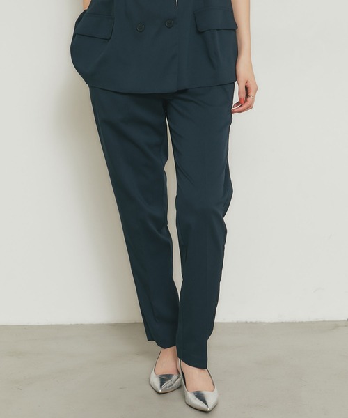 &. NOSTALGIA（アンドドットノスタルジア）の「【セットアップ対応】テーパードパンツ（その他パンツ・レディース・ブラック/グレー/ネイビー・M）」の3枚目の写真