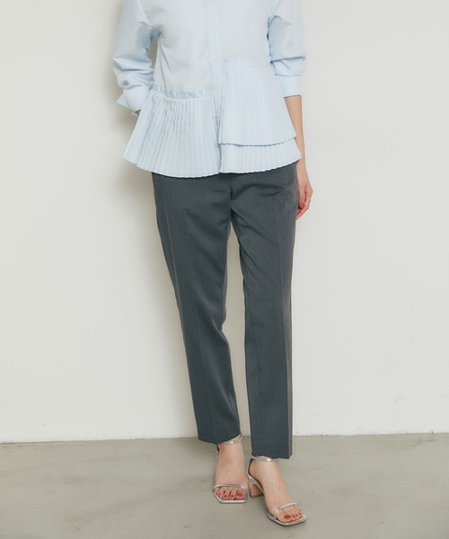 &. NOSTALGIA（アンドドットノスタルジア）の「【セットアップ対応】テーパードパンツ（その他パンツ・レディース・ブラック/グレー/ネイビー・M）」の9枚目の写真