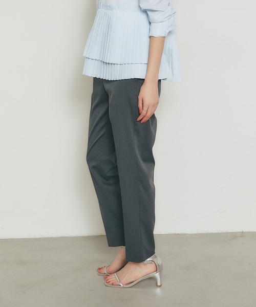 &. NOSTALGIA（アンドドットノスタルジア）の「【セットアップ対応】テーパードパンツ（その他パンツ・レディース・ブラック/グレー/ネイビー・M）」の10枚目の写真