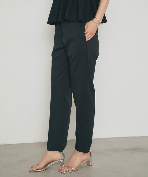 &. NOSTALGIA（アンドドットノスタルジア）の「【セットアップ対応】テーパードパンツ（その他パンツ・レディース・ブラック/グレー/ネイビー・M）」の16枚目の写真