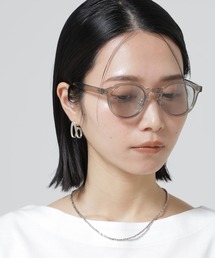 NOEYEDIA（ノーアイディア）の「NOEYEDIA/ボストンクリアフレームグラス（サングラス）」