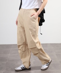 FUNALIVE（ファンアライブ）の「コットンツイルワイドワーク&カーゴP（カーゴパンツ）」