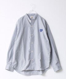 FREDY MAC（フレディーマック）の「【FREDYMAC/フレディマック】フロッキープリント バンドカラーシャツ（シャツ/ブラウス）」