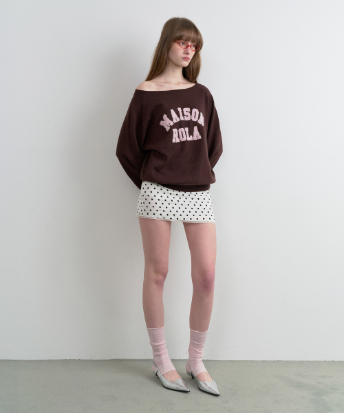 ROLAROLA(ロラロラ)の「DOT MINI SKIRT WHITE(スカート・レディース・ホワイト・MEDIUM/SMALL)」の10枚目の写真