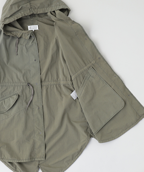 EDIFICE(エディフィス)の「MAISON MARGIELA(メゾン マルジェラ) C/Ny Faded Mods コート(ミリタリージャケット・メンズ・カーキ・38)」の4枚目の写真