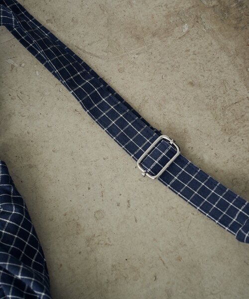 goocy（グーシー）の「チェックラウンドショルダーバッグ（ショルダーバッグ・レディース・グレー/ネイビー・FREE）」の16枚目の写真