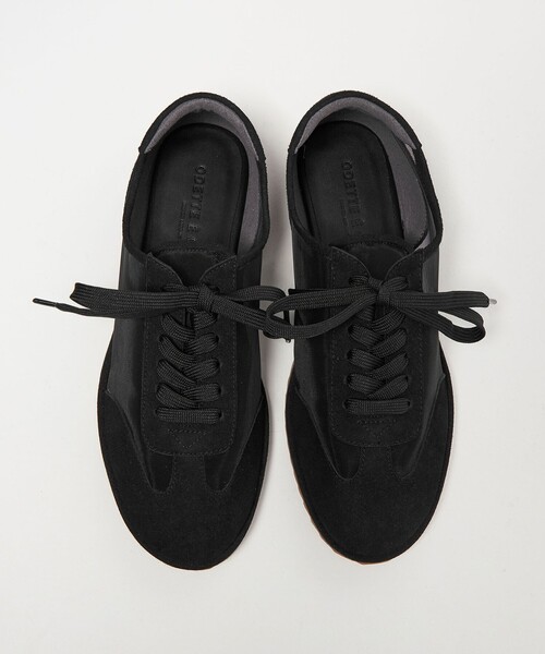 ODETTE E ODILE（オデットエオディール）の「シアーレースアップ スニーカー20（スニーカー・レディース・ナチュラル/ブラック・24.5cm/24cm/23.5cm/23cm/22.5cm）」の13枚目の写真