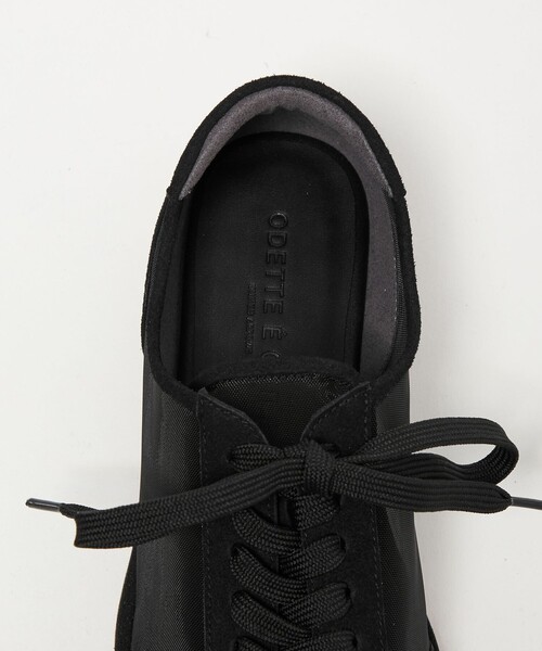 ODETTE E ODILE（オデットエオディール）の「シアーレースアップ スニーカー20（スニーカー・レディース・ナチュラル/ブラック・24.5cm/24cm/23.5cm/23cm/22.5cm）」の17枚目の写真