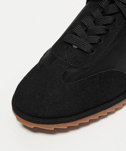 ODETTE E ODILE（オデットエオディール）の「シアーレースアップ スニーカー20（スニーカー・レディース・ナチュラル/ブラック・24.5cm/24cm/23.5cm/23cm/22.5cm）」の18枚目の写真