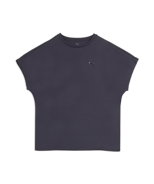 PUMA(プーマ)の「PUMA プーマ ウィメンズ トレーニング TAD ミッドサイズ ロゴ 半袖 Tシャツ(Tシャツ/カットソー・レディース・ホワイト/ネイビー/ダークグレー・MEDIUM/SMALL/X-LARGE/LARGE)」の6枚目の写真
