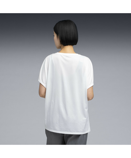 PUMA(プーマ)の「PUMA プーマ ウィメンズ トレーニング TAD ミッドサイズ ロゴ 半袖 Tシャツ(Tシャツ/カットソー・レディース・ホワイト/ネイビー/ダークグレー・MEDIUM/SMALL/X-LARGE/LARGE)」の11枚目の写真