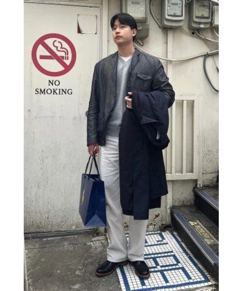 BRANDED（ブランデッド）の「1785 ライトグレー ジーンズ [ワイドストレート]（デニムパンツ・レディース・その他・26/28/30/32/34）」の18枚目の写真