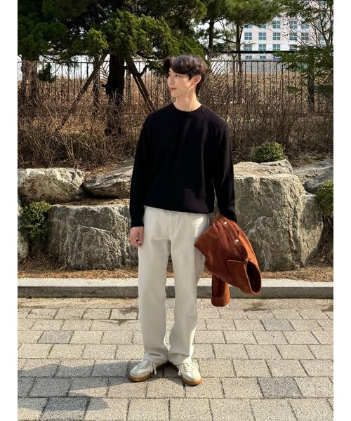BRANDED（ブランデッド）の「1785 ライトグレー ジーンズ [ワイドストレート]（デニムパンツ・レディース・その他・26/28/30/32/34）」の22枚目の写真