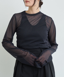 JUN MIKAMI（ジュンミカミ）の「JUN MIKAMI/ジュンミカミ パワーネット LS 別注カラー 26SS-20-S（Tシャツ/カットソー）」