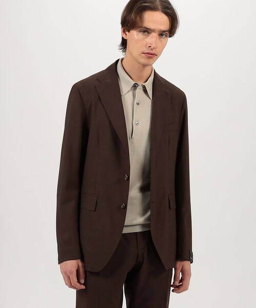 TAGLIATORE（タリアトーレ）の「【別注】TAGLIATORE シングルブレステッド2Bスーツ（スーツセット・メンズ・テラコッタ・50/48/46/44）」の3枚目の写真