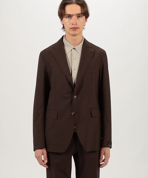 TAGLIATORE（タリアトーレ）の「【別注】TAGLIATORE シングルブレステッド2Bスーツ（スーツセット・メンズ・テラコッタ・50/48/46/44）」の4枚目の写真