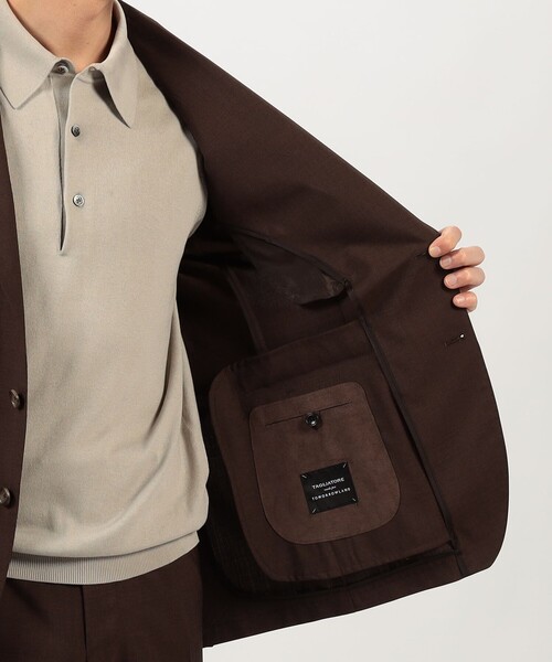 TAGLIATORE（タリアトーレ）の「【別注】TAGLIATORE シングルブレステッド2Bスーツ（スーツセット・メンズ・テラコッタ・50/48/46/44）」の7枚目の写真