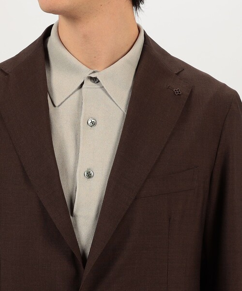 TAGLIATORE（タリアトーレ）の「【別注】TAGLIATORE シングルブレステッド2Bスーツ（スーツセット・メンズ・テラコッタ・50/48/46/44）」の8枚目の写真