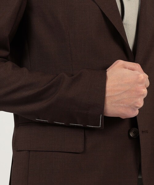 TAGLIATORE（タリアトーレ）の「【別注】TAGLIATORE シングルブレステッド2Bスーツ（スーツセット・メンズ・テラコッタ・50/48/46/44）」の10枚目の写真