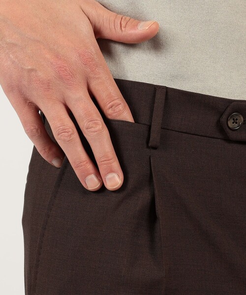 TAGLIATORE（タリアトーレ）の「【別注】TAGLIATORE シングルブレステッド2Bスーツ（スーツセット・メンズ・テラコッタ・50/48/46/44）」の21枚目の写真