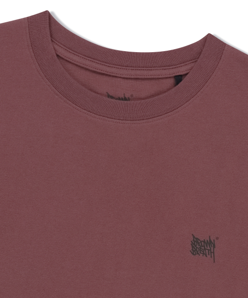 BROWNBREATH(ブラウンブレス)の「TAG TEE - BRICK RED(Tシャツ/カットソー・レディース・その他・SMALL/MEDIUM/LARGE/X-LARGE/2XL)」の3枚目の写真