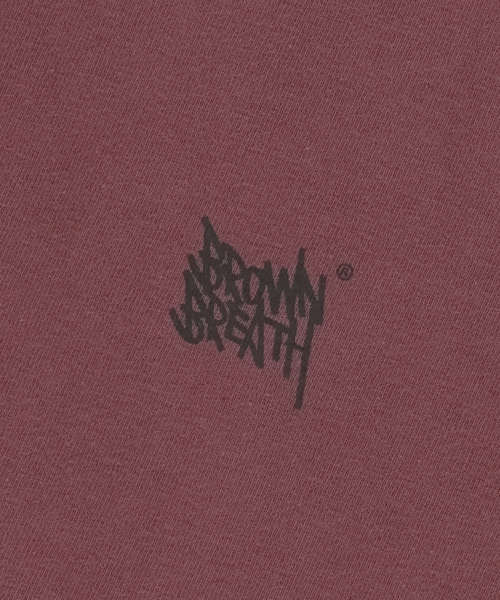 BROWNBREATH(ブラウンブレス)の「TAG TEE - BRICK RED(Tシャツ/カットソー・レディース・その他・SMALL/MEDIUM/LARGE/X-LARGE/2XL)」の4枚目の写真