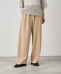 Idnes ジョーゼット カーブパンツ