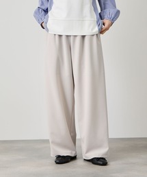 Idnes ジョーゼット カーブパンツ