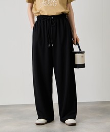 Idnes ジョーゼット カーブパンツ