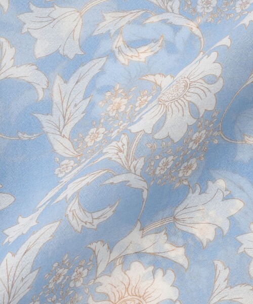 MACKINTOSH LONDON(マッキントッシュ ロンドン)の「【BIBURY FLOWER】バイブリーオーガンジーブラウス(シャツ/ブラウス・レディース・イエロー/ネイビー/ブルー・40/38)」の14枚目の写真