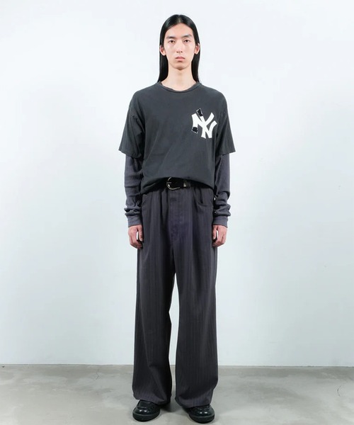 Jieda（ジエダ）の「【Jieda/ジエダ】NOT YOUR TEAM TEE（Tシャツ/カットソー・メンズ・ブラック/ネイビー/ホワイト・1/2）」の11枚目の写真