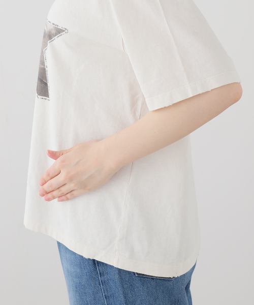 GOLDEN GOOSE(ゴールデングース)の「【GOLDEN GOOSE / ゴールデングース】STAR T(Tシャツ/カットソー・レディース・アイボリー・FREE)」の11枚目の写真