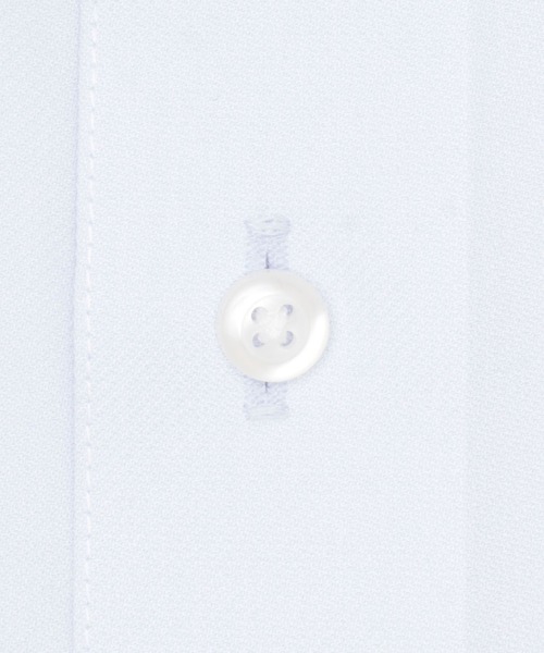 TOKYO SHIRTS（トウキョウシャツ）の「形態安定ノンアイロン ワイド 長袖ビジネスワイシャツ（大きいサイズ・長いサイズ）（ビジネスシャツ・メンズ・サックスブルー・首回り39cm-裄丈88cm/首回り42cm-裄丈90cm）」の4枚目の写真