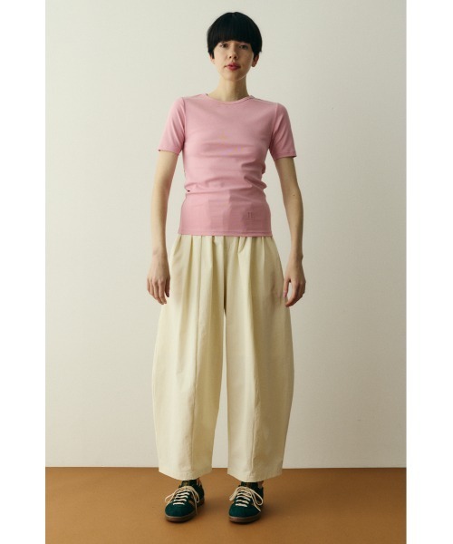 HeRIN.CYE(ヘリンドットサイ)の「Many tuck cocoon pants メニータックコクーンパンツ(その他パンツ・レディース・オフホワイト/ライトピンク/ブラック・38/36)」の15枚目の写真