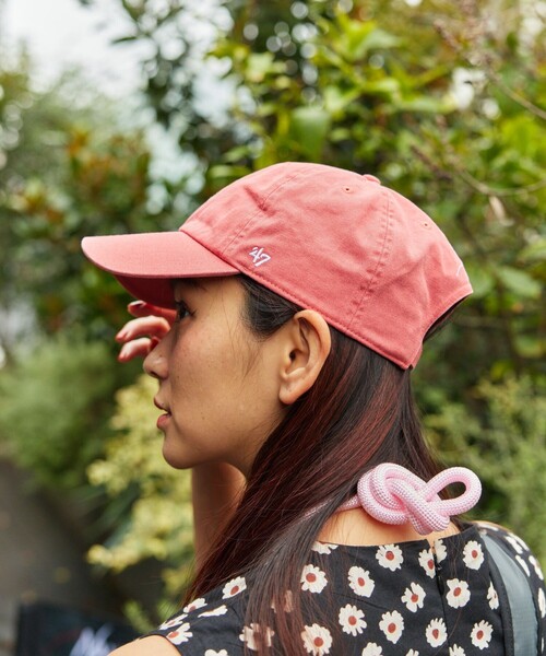 NANGA(ナンガ)の「NANGA/ナンガ '47 COTTON CAP フォーティーセブン コットン キャップ(キャップ・メンズ・ピンク/ブラック/ネイビー/ベージュ・ONE SIZE)」の7枚目の写真